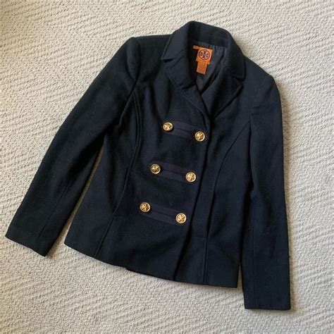 tory burch wool pea coats.